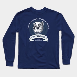 The Cat Clash " Give 'em Enough Rope" Long Sleeve T-Shirt